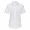 Рубашка женская SHORT SLEEVE OXFORD SHIRT LADY-FIT 130 с логотипом в Самаре заказать по выгодной цене в кибермаркете AvroraStore