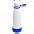 Термобутылка герметичная вакуумная Olivia To Go, белый/синий с логотипом в Самаре заказать по выгодной цене в кибермаркете AvroraStore