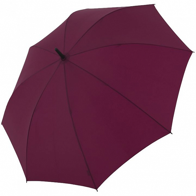 Зонт-трость Zero XXL, бордовый с логотипом в Самаре заказать по выгодной цене в кибермаркете AvroraStore