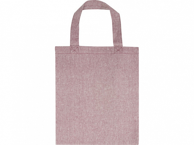 Pheebs, эко-сумка из переработанного хлопка, плотность 150 г/м², heather maroon с логотипом в Самаре заказать по выгодной цене в кибермаркете AvroraStore