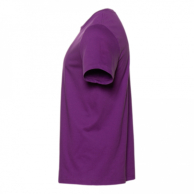 Футболка унисекс без бокового шва STAN хлопок 160, 02 Фиолетовый с логотипом в Самаре заказать по выгодной цене в кибермаркете AvroraStore
