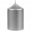 Свеча Lagom Care Metallic, серебристая с логотипом в Самаре заказать по выгодной цене в кибермаркете AvroraStore