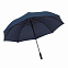 Автоматический ветрозащитный зонт PASSAT, темно-синий с логотипом в Самаре заказать по выгодной цене в кибермаркете AvroraStore
