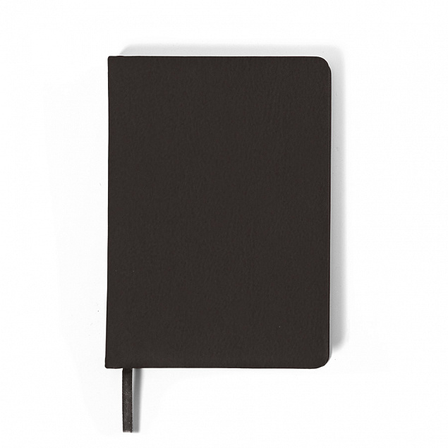 Ежедневник недатированный Duncan, А5,  темно-коричневый, белый блок с логотипом в Самаре заказать по выгодной цене в кибермаркете AvroraStore