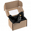 Елочная игрушка «Шишка» в коробке, графит с логотипом в Самаре заказать по выгодной цене в кибермаркете AvroraStore
