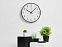 Пластиковые настенные часы «Carte blanche» с логотипом в Самаре заказать по выгодной цене в кибермаркете AvroraStore