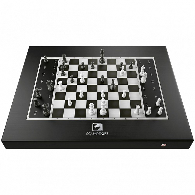 Умные шахматы Square Off Black Edition с логотипом в Самаре заказать по выгодной цене в кибермаркете AvroraStore