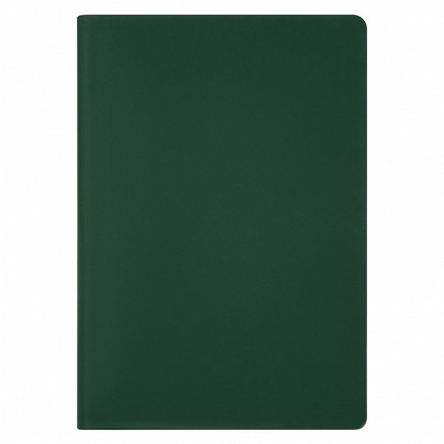 Ежедневник Portobello Trend, Latte soft touch, недатированный, зеленый с логотипом в Самаре заказать по выгодной цене в кибермаркете AvroraStore