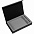 Коробка Silk с ложементом под ежедневник и ручку, черная с логотипом в Самаре заказать по выгодной цене в кибермаркете AvroraStore