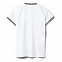 Рубашка поло женская Virma Stripes Lady, белая с логотипом в Самаре заказать по выгодной цене в кибермаркете AvroraStore