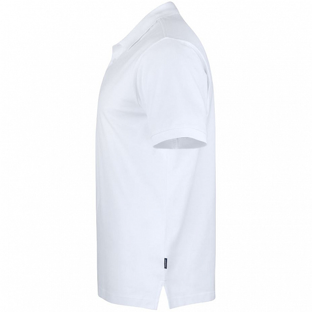 Рубашка поло мужская Sunset, белая с логотипом в Самаре заказать по выгодной цене в кибермаркете AvroraStore