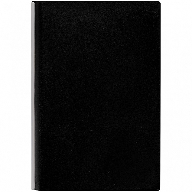 Ежедневник Kroom, недатированный, черный с логотипом в Самаре заказать по выгодной цене в кибермаркете AvroraStore