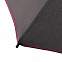 Зонт складной AOC Mini с цветными спицами, розовый с логотипом в Самаре заказать по выгодной цене в кибермаркете AvroraStore