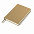 Ежедневник недатированный Campbell, А5, светло-коричневый, белый блок с логотипом в Самаре заказать по выгодной цене в кибермаркете AvroraStore