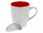 Кружка Пинт, белый/красный с логотипом в Самаре заказать по выгодной цене в кибермаркете AvroraStore