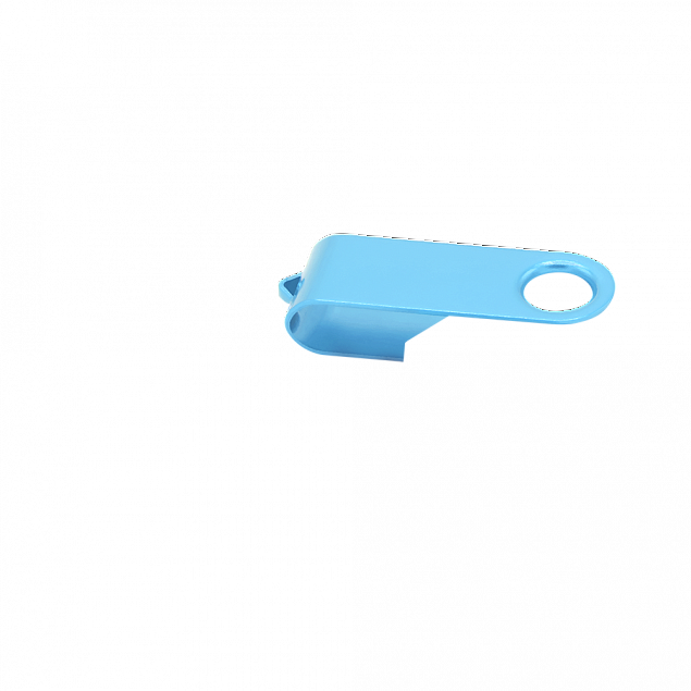 Клипса для флешки Designer Голубой с логотипом в Самаре заказать по выгодной цене в кибермаркете AvroraStore