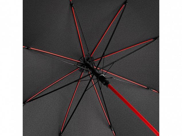 Зонт-трость «Colorline» с цветными спицами и куполом из переработанного пластика с логотипом в Самаре заказать по выгодной цене в кибермаркете AvroraStore
