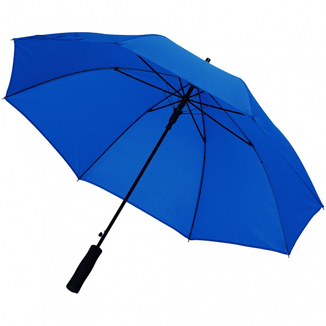 Зонт-трость Color Play, синий с логотипом в Самаре заказать по выгодной цене в кибермаркете AvroraStore