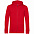 Толстовка на молнии с капюшоном унисекс BNC Organic, красная с логотипом в Самаре заказать по выгодной цене в кибермаркете AvroraStore