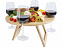 Soll Складной столик для пикника, natural с логотипом в Самаре заказать по выгодной цене в кибермаркете AvroraStore