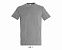 Фуфайка (футболка) IMPERIAL мужская,Серый меланж XS с логотипом в Самаре заказать по выгодной цене в кибермаркете AvroraStore