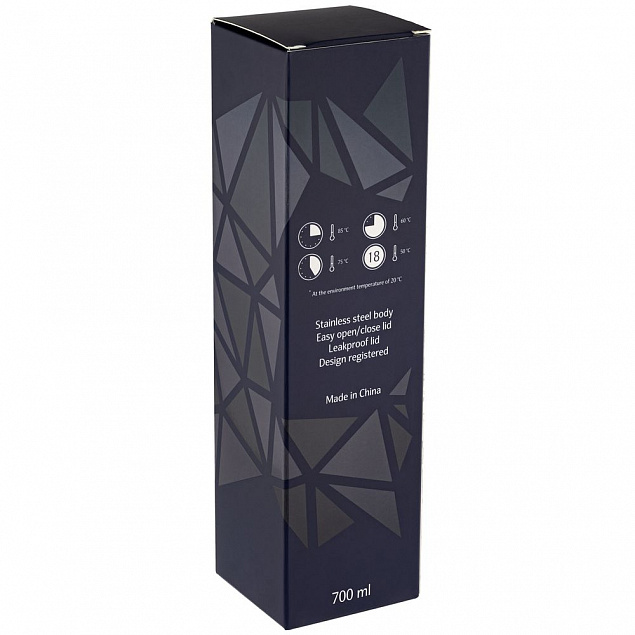 Термос Gems Black Sapphire, черный сапфир с логотипом в Самаре заказать по выгодной цене в кибермаркете AvroraStore
