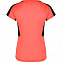 Спортивная футболка SUZUKA женская, КОРАЛЛОВЫЙ ФЛУОРЕСЦЕНТНЫЙ/ЧЕРНЫЙ S с логотипом в Самаре заказать по выгодной цене в кибермаркете AvroraStore