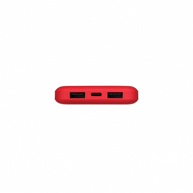 Внешний аккумулятор, Elari Plus, 10000 mAh, красный с логотипом в Самаре заказать по выгодной цене в кибермаркете AvroraStore