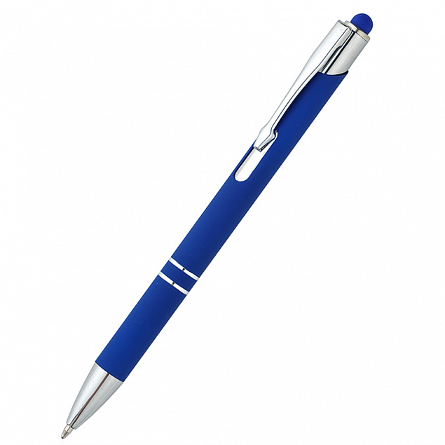 Ручка металлическая Ingrid - Синий HH с логотипом в Самаре заказать по выгодной цене в кибермаркете AvroraStore
