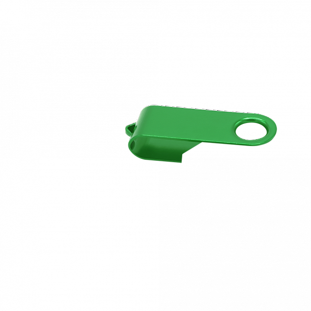 Клипса для флешки Designer Зеленый с логотипом в Самаре заказать по выгодной цене в кибермаркете AvroraStore