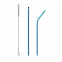 Набор многоразовых трубочек гальванических Оnlycofer Х black (спектр) с логотипом в Самаре заказать по выгодной цене в кибермаркете AvroraStore