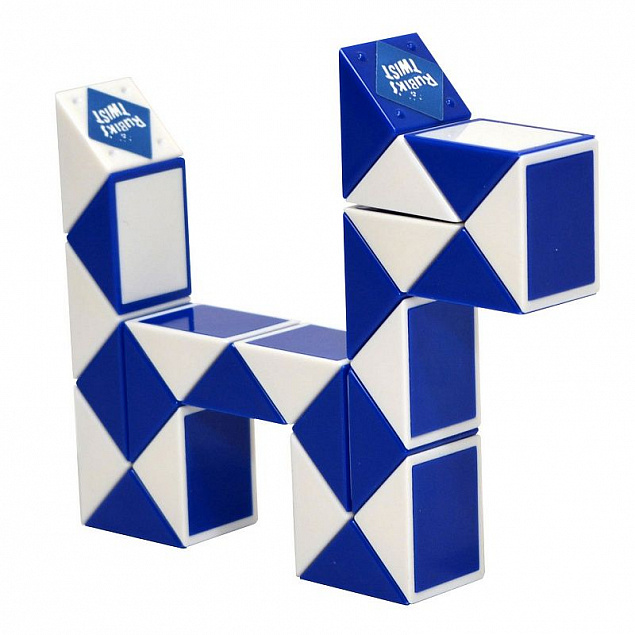 Головоломка «Змейка Рубика» с логотипом в Самаре заказать по выгодной цене в кибермаркете AvroraStore