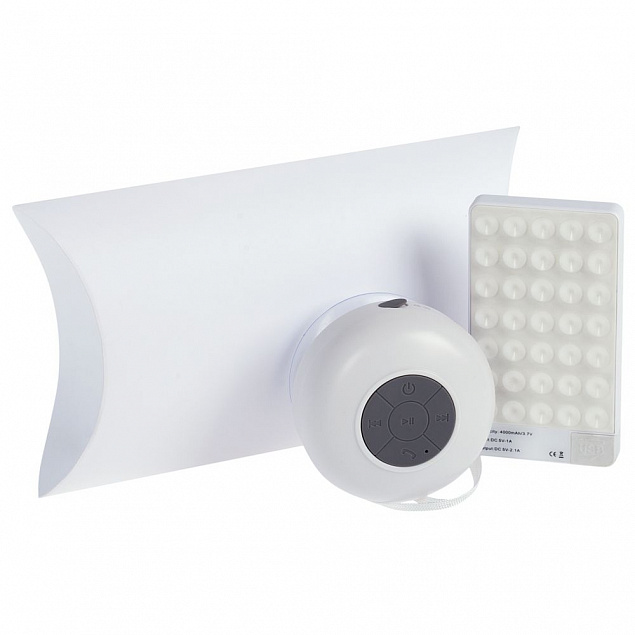 Упаковка «Подушечка», белая с логотипом в Самаре заказать по выгодной цене в кибермаркете AvroraStore
