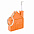 Брелок-рулетка &quot;Home&quot;, 1 метр, оранжевый с логотипом в Самаре заказать по выгодной цене в кибермаркете AvroraStore