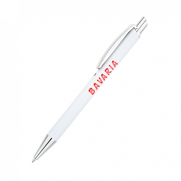 Ручка металлическая Bright - Красный PP с логотипом в Самаре заказать по выгодной цене в кибермаркете AvroraStore