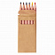 агаНабор цветных карандашей мини TINY,6 цветов с логотипом в Самаре заказать по выгодной цене в кибермаркете AvroraStore