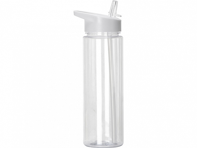 Спортивная бутылка для воды Speedy 700 мл, белый с логотипом в Самаре заказать по выгодной цене в кибермаркете AvroraStore