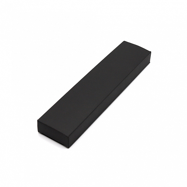Брелок Long в подарочной упаковке, черный с логотипом в Самаре заказать по выгодной цене в кибермаркете AvroraStore