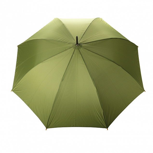 Плотный зонт Impact из RPET AWARE™ с автоматическим открыванием, d120 см с логотипом в Самаре заказать по выгодной цене в кибермаркете AvroraStore