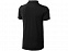 Рубашка поло Markham мужская, черный/антрацит с логотипом в Самаре заказать по выгодной цене в кибермаркете AvroraStore