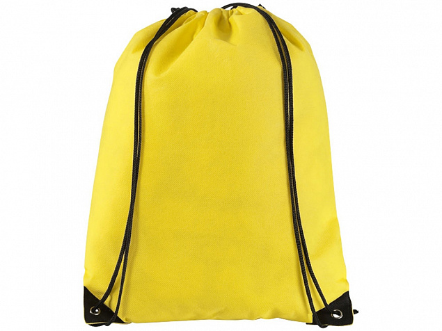 Рюкзак-мешок Evergreen, желтый с логотипом в Самаре заказать по выгодной цене в кибермаркете AvroraStore