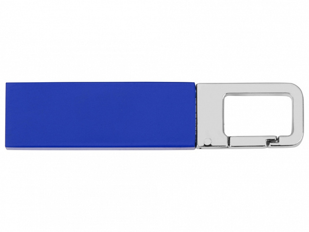 USB-флешка на 16 Гб «Hook» с карабином с логотипом в Самаре заказать по выгодной цене в кибермаркете AvroraStore