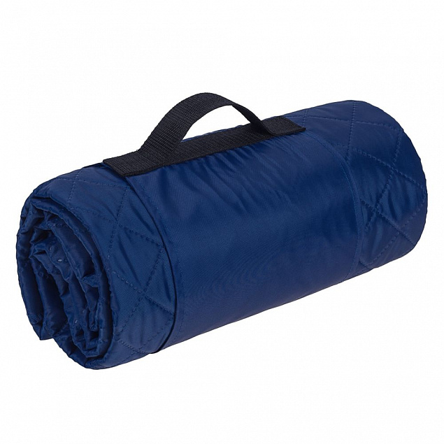Плед для пикника Comfy, ярко-синий с логотипом в Самаре заказать по выгодной цене в кибермаркете AvroraStore