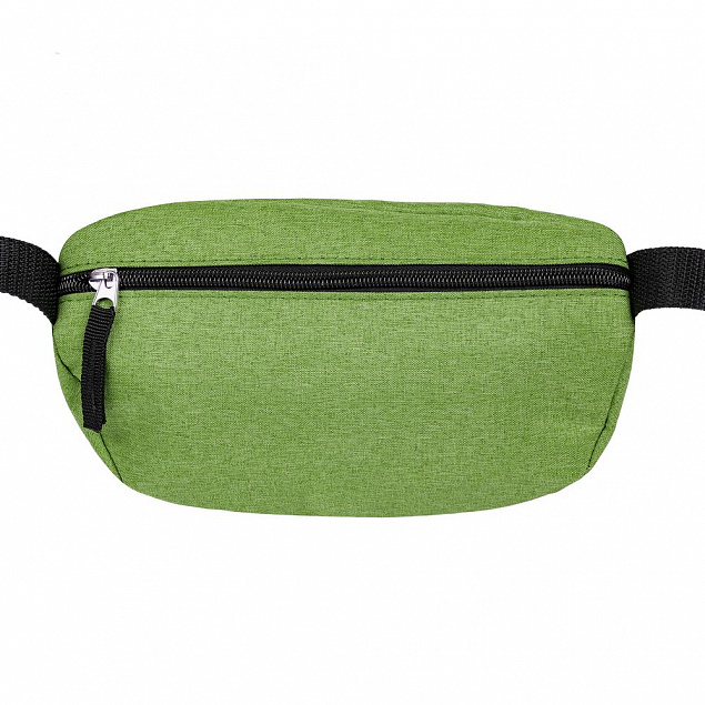 Поясная сумка Handy Dandy, зеленая с логотипом в Самаре заказать по выгодной цене в кибермаркете AvroraStore