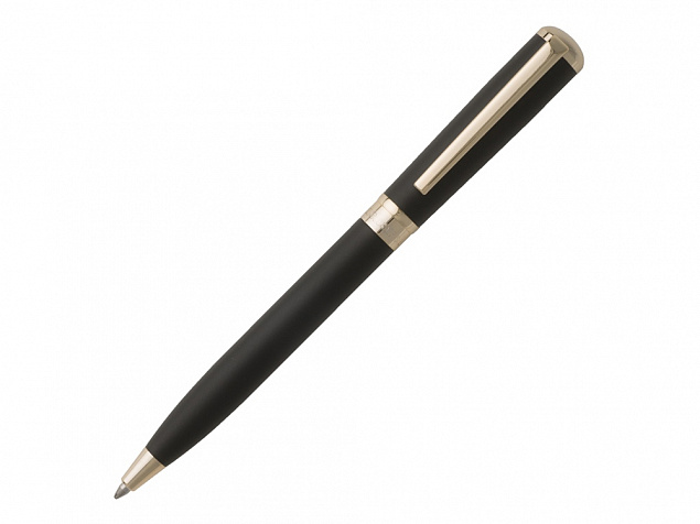 Ручка шариковая Beaubourg Black с логотипом в Самаре заказать по выгодной цене в кибермаркете AvroraStore