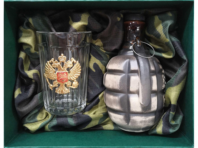 Подарочный набор Боевые 100 грамм с логотипом в Самаре заказать по выгодной цене в кибермаркете AvroraStore