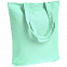 Холщовая сумка Avoska, зеленая (мятная) с логотипом в Самаре заказать по выгодной цене в кибермаркете AvroraStore