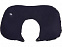 Подушка под шею с помпой Push, синий с логотипом в Самаре заказать по выгодной цене в кибермаркете AvroraStore