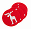 Набор подставок, дизайн с оленями с логотипом в Самаре заказать по выгодной цене в кибермаркете AvroraStore