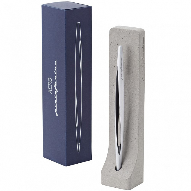 Вечная ручка Aero, темно-серая с логотипом в Самаре заказать по выгодной цене в кибермаркете AvroraStore